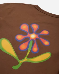 Airbrush Flower Long Sleeve Tee