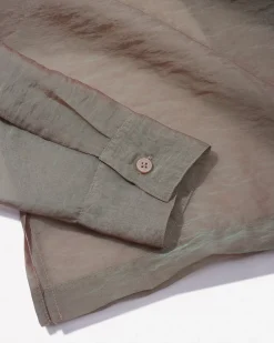 Crys Sheer Embroidered Shirt