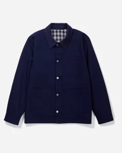Flores Reversible Palaka Shirt Jacket