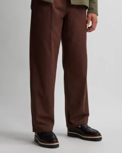 George Herringbone Flannel Pant
