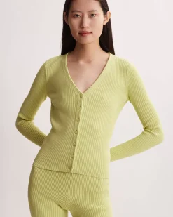 Lindsey Rib Knit Cardigan