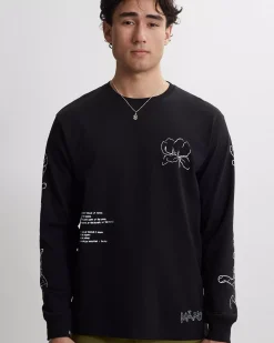 Manoa Patchwork Standard Long Sleeve Tee