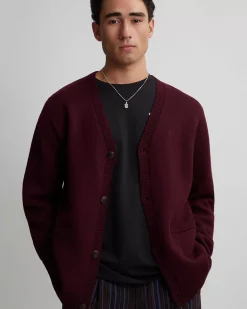 Michael Boiled Wool Cardigan
