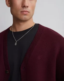 Michael Boiled Wool Cardigan