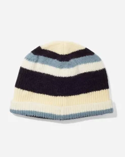 Mohair Stripe Beanie
