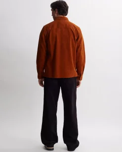 Nolan Washed Cord Long Sleeve Shirt