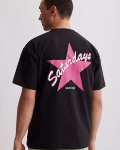 Saturdays Star Relaxed Short Sleeve Tee