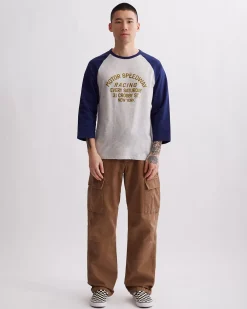 Speedway Baseball Tee