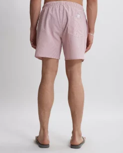 Timothy Seersucker Stripe Swim Short