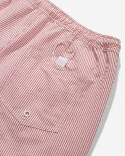Timothy Seersucker Stripe Swim Short
