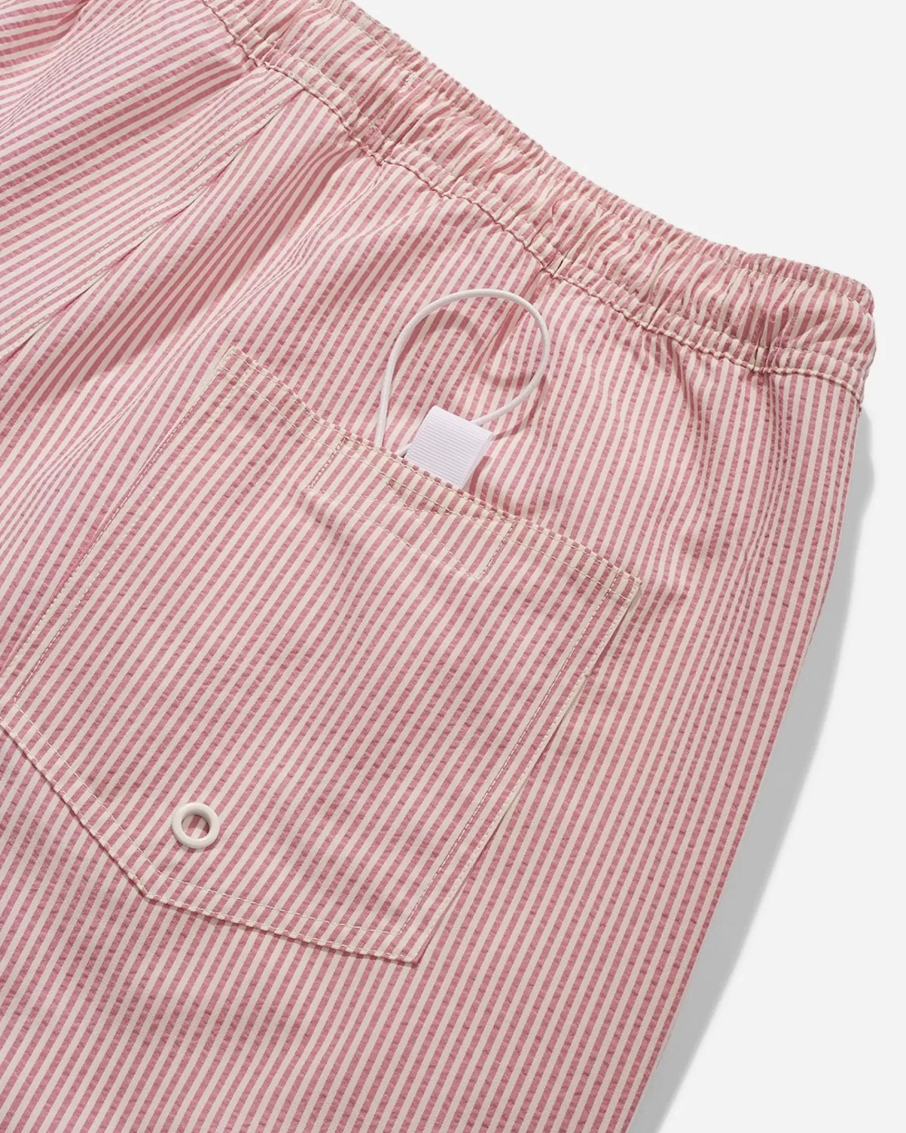 Timothy Seersucker Stripe Swim Short
